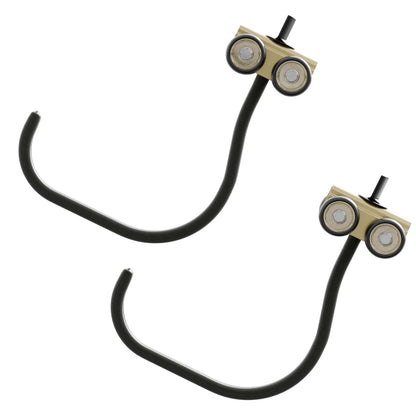 Ceiling Bike Sliding Hanger, Mount Up To 6 Bikes, Heavy Duty 450lbs Limit