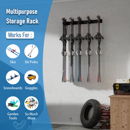 Ski Rack Wall Mount