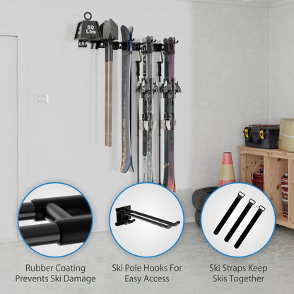 Ski Rack Wall Mount